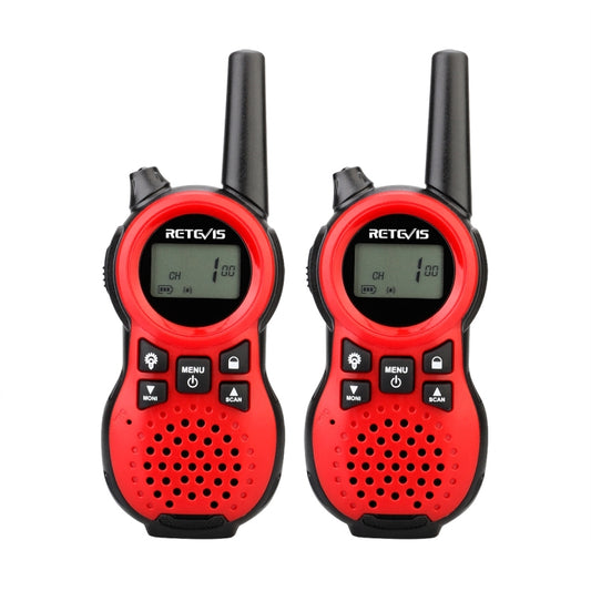 1 Pair RETEVIS RT638 EU Frequency PMR446 16CHS License-free Children Handheld Walkie Talkie(Red) - free shipping - PMC Jewellery - Order now!