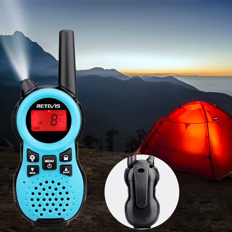 1 Pair RETEVIS RT638 EU Frequency PMR446 16CHS License-free Children Handheld Walkie Talkie(Red) - free shipping - PMC Jewellery - Order now!