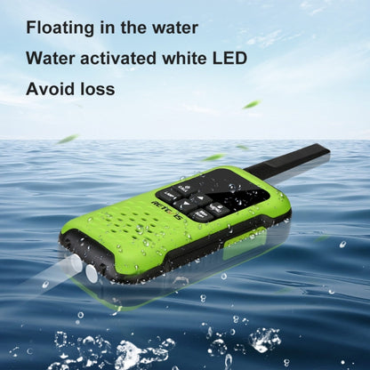 1 Pair RETEVIS RB17 462.5500-462.7250MHz 16CHS FRS License-free Two Way Radio Handheld Walkie Talkie, US Plug(Black) - free shipping - PMC Jewellery - Order now!
