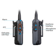 1 Pair RETEVIS RB617 PMR446 16CHS License-free Two Way Radio Handheld Walkie Talkie, EU Plug(Black)