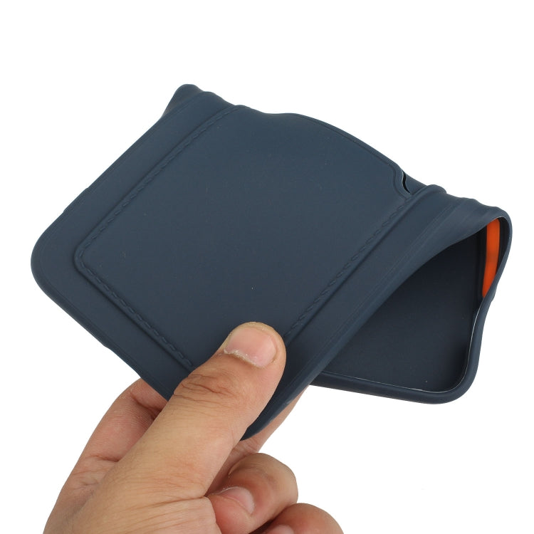 For Samsung Galaxy S21 Ultra 5G Card Slot Design Shockproof TPU Protective Case(Dark Blue) - Galaxy S21 Ultra 5G Cases by PMC TechLife | Online Shopping South Africa | PMC TechLife