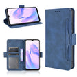 For Blackview A70 (2021) Skin Feel Calf Pattern Horizontal Flip Leather Case with Holder & Card Slots & Photo Frame(Blue) - More Brand by PMC TechLife | Online Shopping South Africa | PMC TechLife | Buy Now Pay Later Mobicred