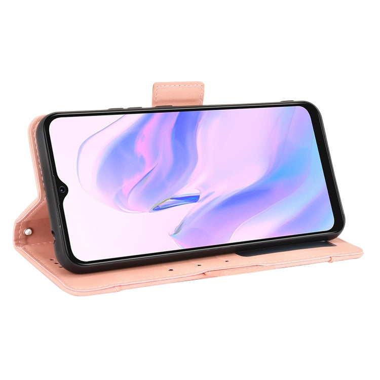 For Blackview A70 (2021) Skin Feel Calf Pattern Horizontal Flip Leather Case with Holder & Card Slots & Photo Frame(Pink) - More Brand by PMC TechLife | Online Shopping South Africa | PMC TechLife | Buy Now Pay Later Mobicred