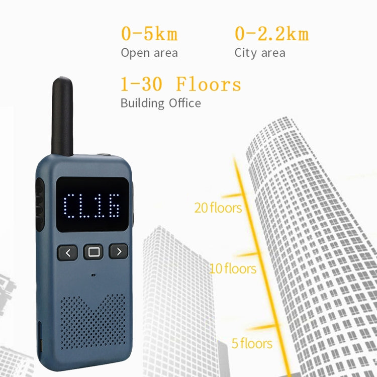 RETEVIS RB19 462.5500-467.7125MHz 22CHS FRS License-free Two Way Radio Handheld Walkie Talkie, US Plug(Navy Blue) - free shipping - PMC Jewellery - Order now!