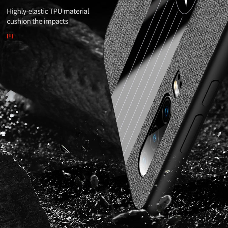 For Huawei P30 XINLI Stitching Cloth Textue Shockproof TPU Protective Case(Black) - Huawei Cases by XINLI | Online Shopping South Africa | PMC TechLife | Buy Now Pay Later Mobicred