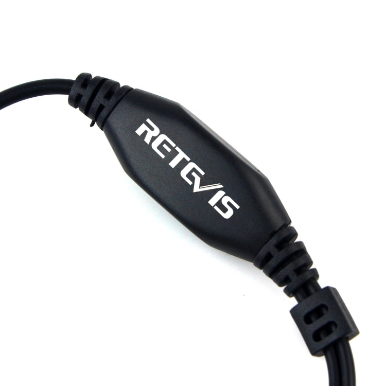 RETEVIS TK Throat PTT Covert Acoustic Tube Earphone Speaker Microphone for H-777 / RT-5R / RT-5RV / RT-B6 - Microphones & Headsets by RETEVIS | Online Shopping South Africa | PMC TechLife | Buy Now Pay Later Mobicred