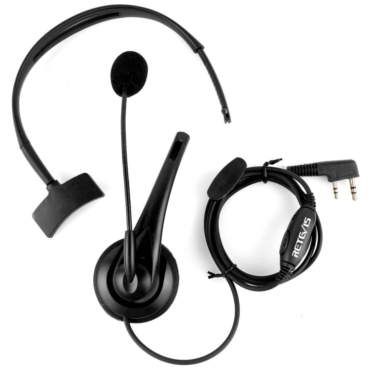 RETEVIS TK 2 Pin PTT Headphone Microphone for H-777 / RT-5R / RT-5RV / RT-B6 - free shipping - PMC Jewellery - Order now!