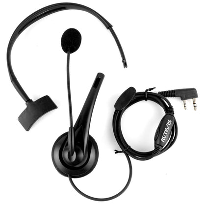 RETEVIS TK 2 Pin PTT Headphone Microphone for H-777 / RT-5R / RT-5RV / RT-B6 - free shipping - PMC Jewellery - Order now!