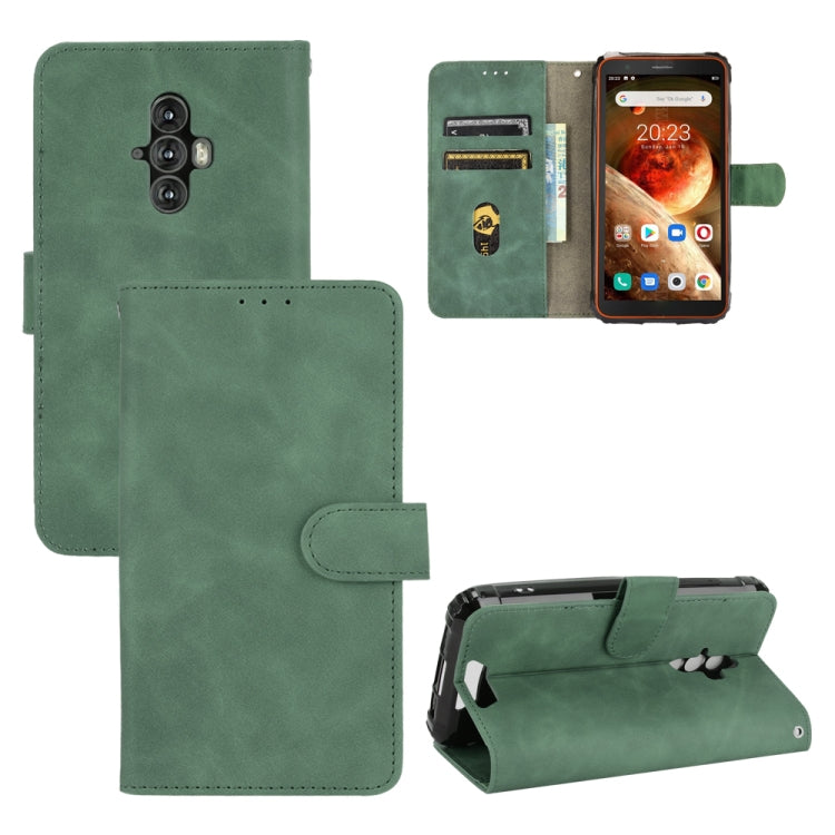 For Blackview BV6600 Solid Color Skin Feel Magnetic Buckle Horizontal Flip Calf Texture PU Leather Case with Holder & Card Slots & Wallet(Green) - More Brand by PMC TechLife | Online Shopping South Africa | PMC TechLife | Buy Now Pay Later Mobicred