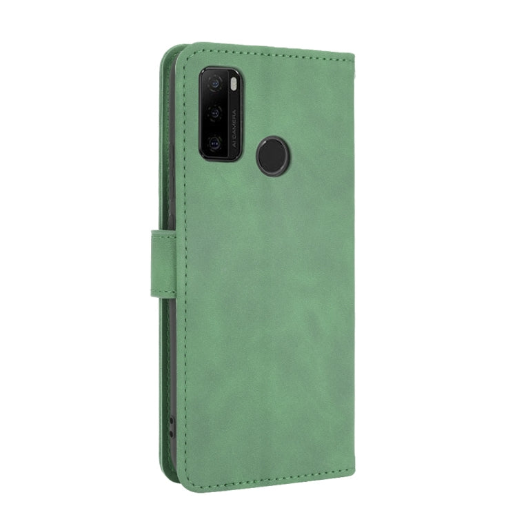 For Ulefone Note 10 Solid Color Skin Feel Magnetic Buckle Horizontal Flip Calf Texture PU Leather Case with Holder & Card Slots & Wallet(Green) - Ulefone Cases by PMC Jewellery | Online Shopping South Africa | PMC Jewellery | Buy Now Pay Later Mobicred