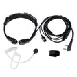 RETEVIS K-001 2 Pin Retractable Throat Covert Acoustic Tube Earphone Microphone for H-777/RT-5R - free shipping - PMC TechLife - Order now!