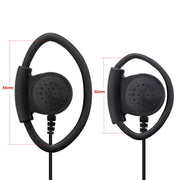 RETEVIS EEK012 Adjustable Contour High Volume K-head Double-needle D-type Ear Hook for H-777/RT-5R/RT1/RT2/RT5 /888s/UV5R