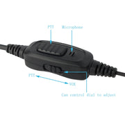 RETEVIS R-112 PTT / VOX Covert Acoustic Tube Earphone Microphone for H-777/RT-5R/RT1/RT2/RT5
