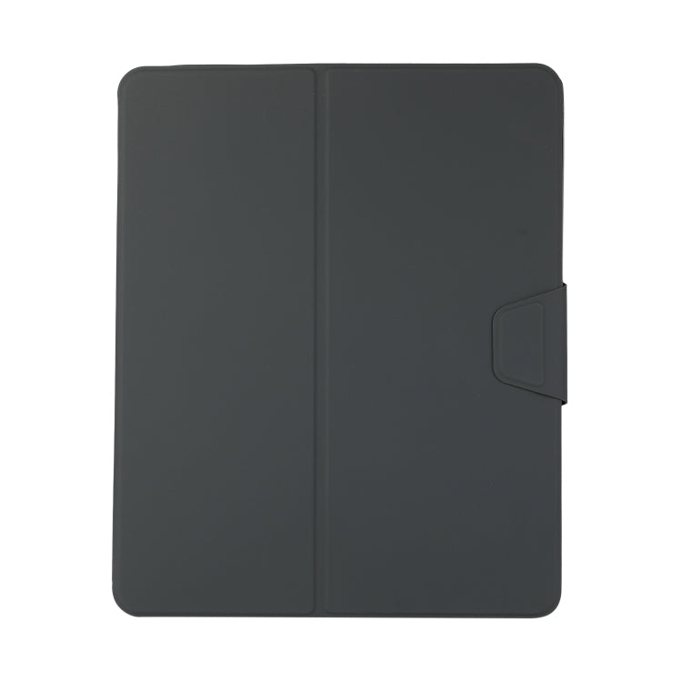 For iPad Air 13 2024 / iPad Pro 12.9 2022 / 2021 Electric Pressed Texture Horizontal Flip Leather Tablet Case with Holder & Pen Slot(Dark Gray)