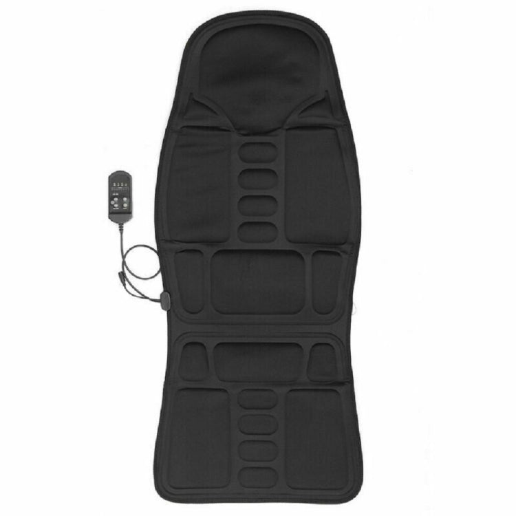 7 Massage Heads 8 Modes Car / Household Multifunctional Whole Body Cervical Massage Seat Cushion, Plug Type:AU Plug(Black) - free shipping - PMC TechLife - Order now!