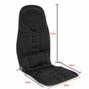 7 Massage Heads 8 Modes Car / Household Multifunctional Whole Body Cervical Massage Seat Cushion, Plug Type:US Plug(Black)