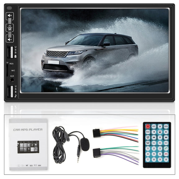 A2821 Car 7 inch Screen HD MP5 Player, Support Bluetooth / FM with Remote Control, Style:Standard