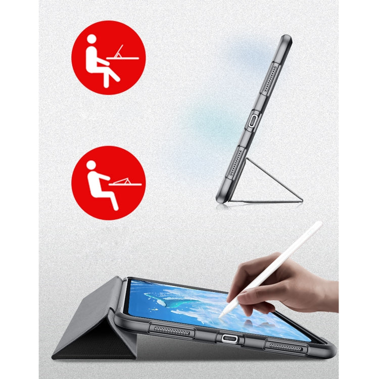 For iPad Pro 11 2022 / 2021 / 2020 Mutural Yagao Series PC Horizontal Flip Leather Tablet Case with Holder & Pen Slot(Red)