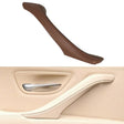 Car Leather Right Side Inner Door Handle Assembly 51417225854 for BMW 5 Series F10 / F18 2011-2017(Wine Red) - Door Handles by PMC TechLife | Online Shopping South Africa | PMC TechLife | Buy Now Pay Later Mobicred
