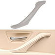 Car Leather Left Side Inner Door Handle Assembly 51417225854 for BMW 5 Series F10 / F18 2011-2017(Grey) - Door Handles by PMC TechLife | Online Shopping South Africa | PMC TechLife | Buy Now Pay Later Mobicred