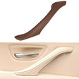 Car Leather Left Side Inner Door Handle Assembly 51417225854 for BMW 5 Series F10 / F18 2011-2017(Wine Red) - Door Handles by PMC TechLife | Online Shopping South Africa | PMC TechLife | Buy Now Pay Later Mobicred