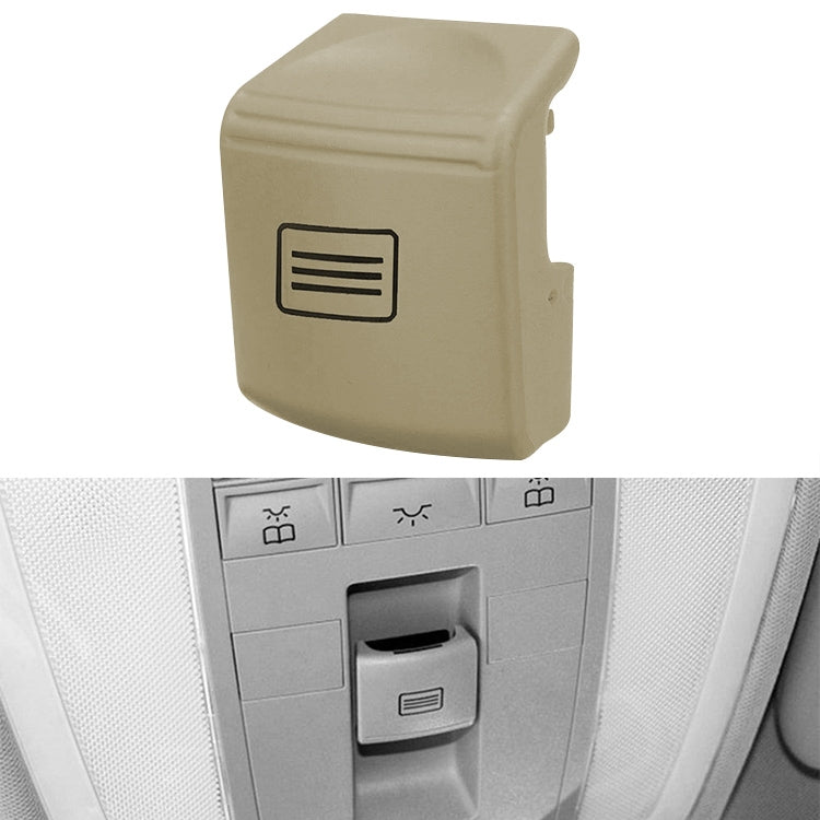 Car Sunroof Switch Button Dome Light Button for Mercedes-Benz W204 / X204 2008-2015(Deerskin Beige) - Car Switches by PMC TechLife | Online Shopping South Africa | PMC TechLife | Buy Now Pay Later Mobicred