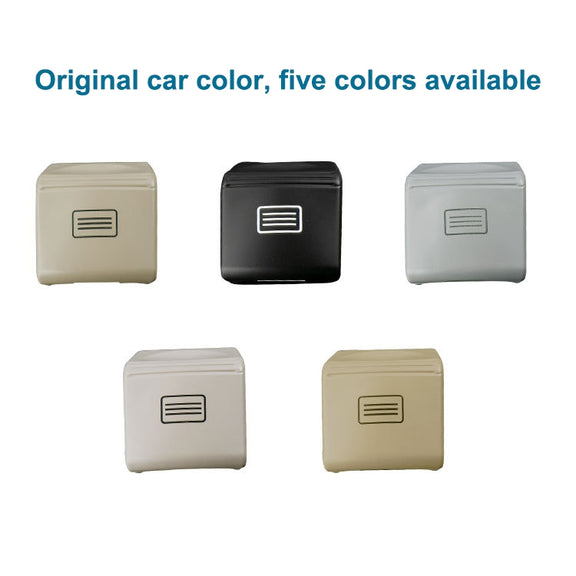 Car Sunroof Switch Button Dome Light Button for Mercedes-Benz W204 / X204 2008-2015(Black)