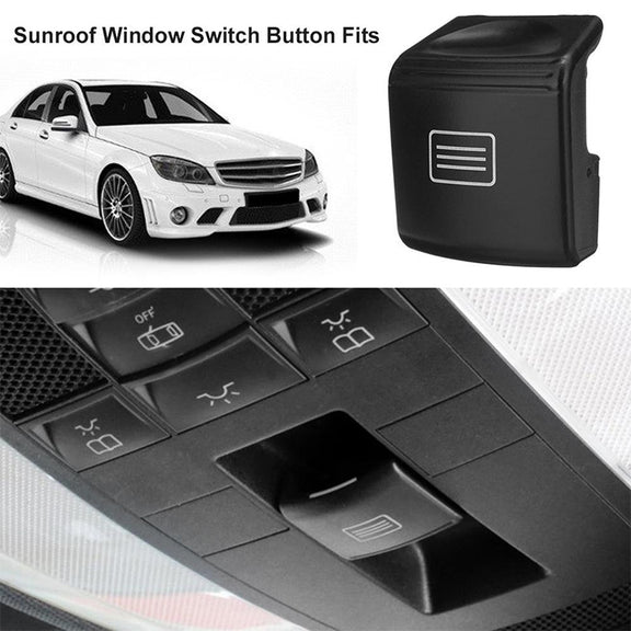 Car Sunroof Switch Button Dome Light Button for Mercedes-Benz W204 / X204 2008-2015(Deerskin Beige)