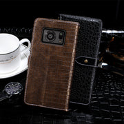 For Sharp Aquos R6 idewei Crocodile Texture Horizontal Flip Leather Case with Holder & Card Slots & Wallet(Black)