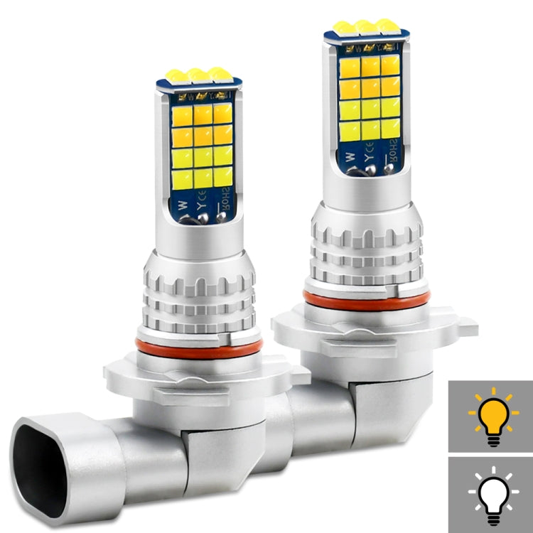 2 PCS V6 9005 DC9-36V 30W 3000LM IP65 Car LED Double Color Fog Light with 30LEDs SMD-2525 Lamp - Fog / Driving Lights by PMC TechLife | Online Shopping South Africa | PMC TechLife | Buy Now Pay Later Mobicred