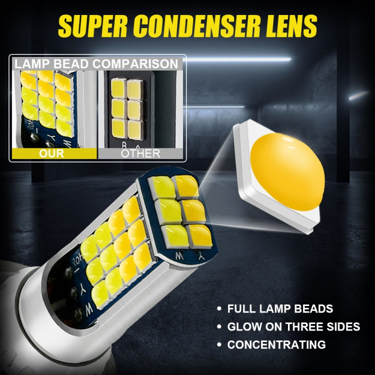 2 PCS V6 P13W DC9-36V 30W 3000LM IP65 Car LED Double Color Fog Light with 30LEDs SMD-2525 Lamp - Fog / Driving Lights by PMC TechLife | Online Shopping South Africa | PMC TechLife | Buy Now Pay Later Mobicred
