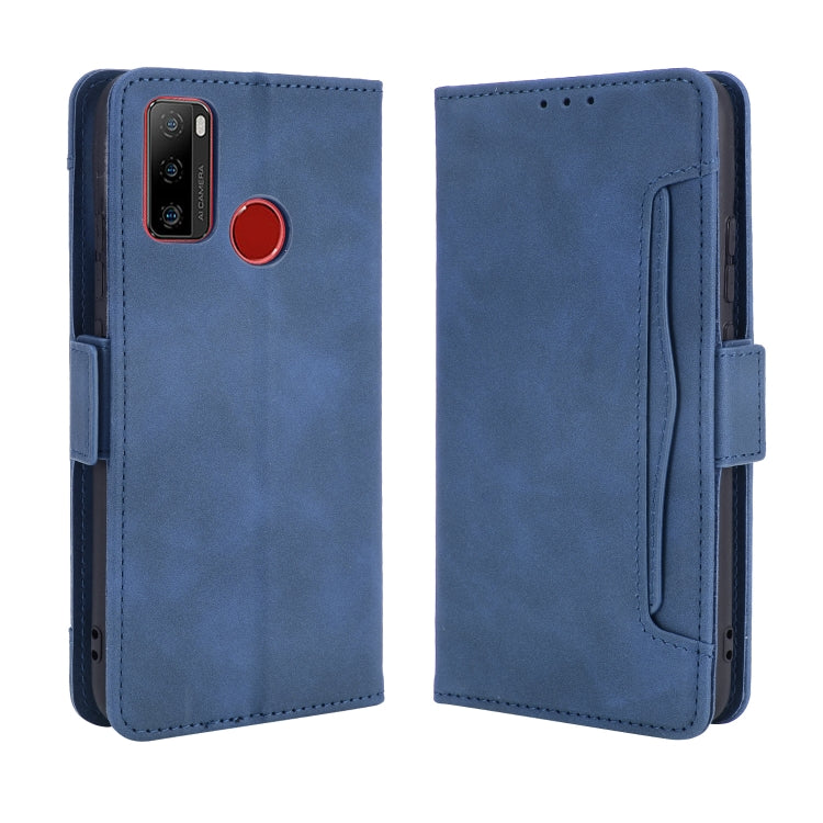 For Ulefone Note 10 Skin Feel Calf Pattern Horizontal Flip Leather Case with Holder & Card Slots & Photo Frame(Blue) - Ulefone Cases by PMC Jewellery | Online Shopping South Africa | PMC Jewellery | Buy Now Pay Later Mobicred