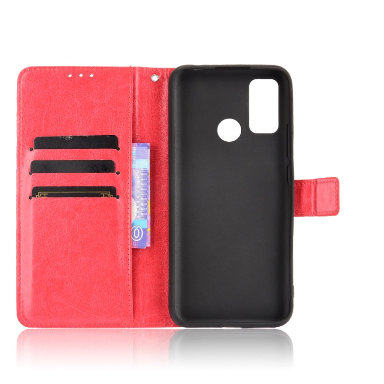 For Ulefone Note 10 Crazy Horse Texture Horizontal Flip Leather Case with Holder & Card Slots & Lanyard(Red) - Ulefone Cases by PMC Jewellery | Online Shopping South Africa | PMC Jewellery | Buy Now Pay Later Mobicred