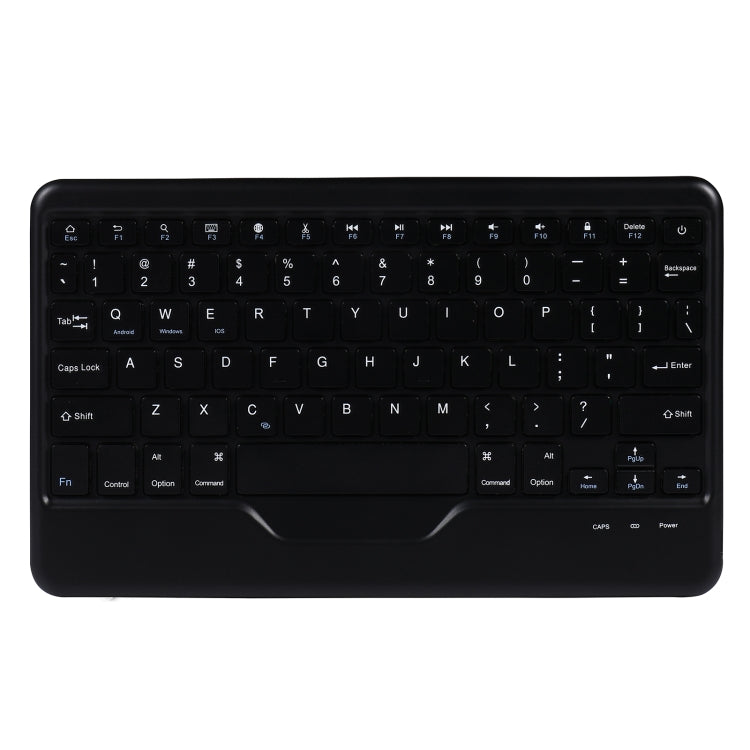 B07 Splittable Bluetooth Keyboard Leather Tablet Case with Triangle Holder & Pen Slot For iPad 9.7 2018 & 2017 / Pro 9.7 / Air 2(Black Diamond Pattern) - Universal by PMC TechLife | Online Shopping South Africa | PMC TechLife