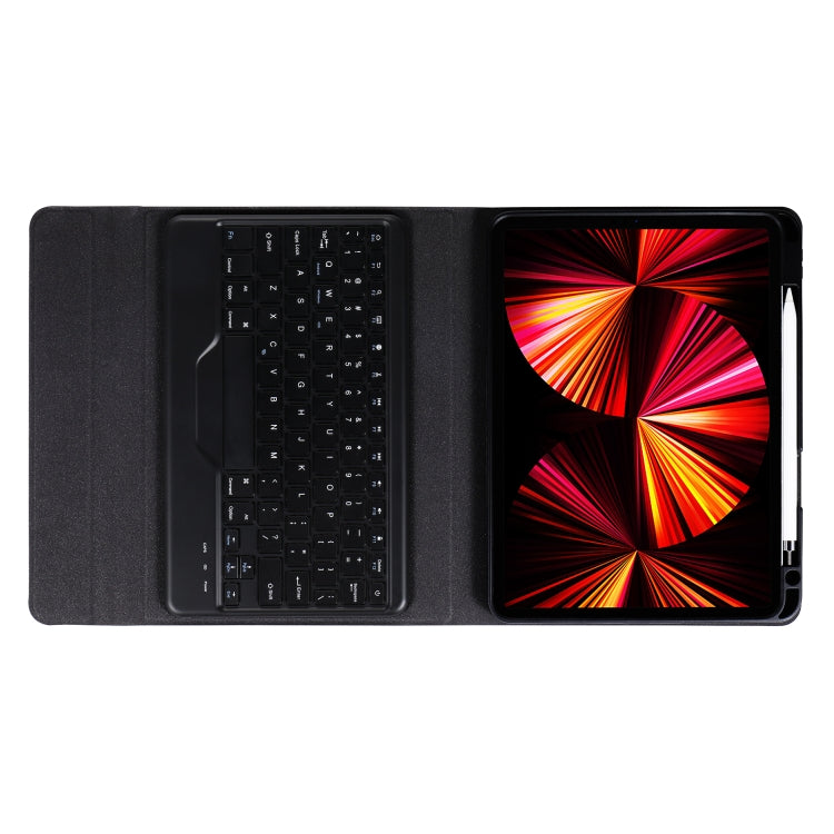 B09 Splittable Bluetooth Keyboard Leather Tablet Case with Triangle Holder & Pen Slot For iPad 10.2 2020 & 2019 / Pro 10.5 inch / Air 3 10.5 inch(Black Diamond Pattern) - Universal by PMC TechLife | Online Shopping South Africa | PMC TechLife