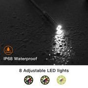 P60A 3.9mm 1080P 2.4 inch IPS Screen IP68 Water-resistant HD Digital Endoscope, Length:2m Hard Cable