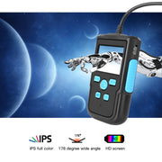 P60B 5.5mm 1080P 2.4 inch IPS Screen IP68 Water-resistant HD Digital Endoscope, Length:5m Hard Cable
