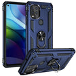 For Motorola Moto G Stylus 5G / 2021 Shockproof TPU + PC Protective Case with 360 Degree Rotating Holder(Blue) - Motorola Cases by PMC TechLife | Online Shopping South Africa | PMC TechLife