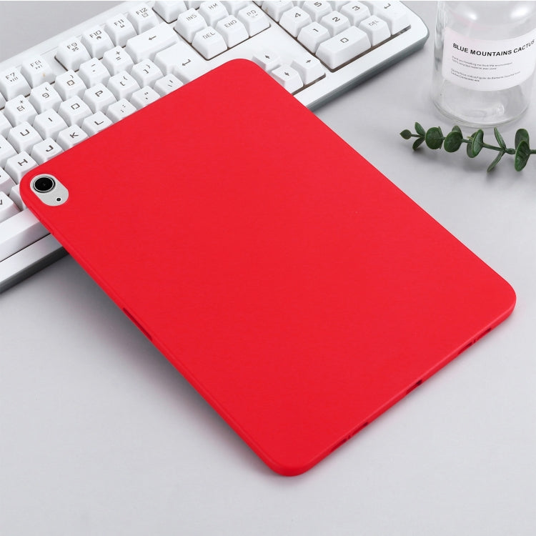 Solid Color Liquid Silicone Shockpoof Tablet Case For iPad Air 11 2024 / Air 2022 / 2020 10.9(Red) - iPad Air (2022) / (2020) 10.9 Cases by PMC TechLife | Online Shopping South Africa | PMC TechLife | Buy Now Pay Later Mobicred
