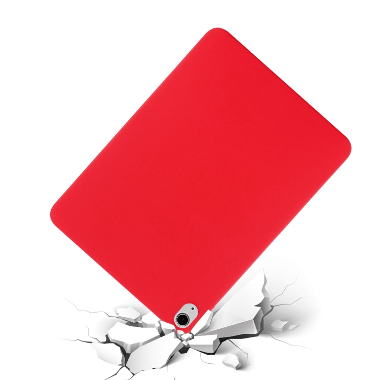 Solid Color Liquid Silicone Shockpoof Tablet Case For iPad Air 11 2024 / Air 2022 / 2020 10.9(Red) - iPad Air (2022) / (2020) 10.9 Cases by PMC TechLife | Online Shopping South Africa | PMC TechLife | Buy Now Pay Later Mobicred