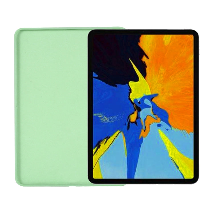 Solid Color Liquid Silicone Shockpoof Tablet Case For iPad Air 11 2024 / Air 2022 / 2020 10.9(Green) - iPad Air (2022) / (2020) 10.9 Cases by PMC TechLife | Online Shopping South Africa | PMC TechLife | Buy Now Pay Later Mobicred