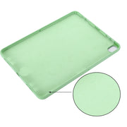 Solid Color Liquid Silicone Shockpoof Tablet Case For iPad Air 11 2024 / Air 2022 / 2020 10.9(Green)