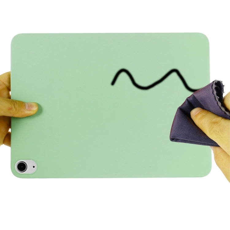 Solid Color Liquid Silicone Shockpoof Tablet Case For iPad Air 11 2024 / Air 2022 / 2020 10.9(Green) - iPad Air (2022) / (2020) 10.9 Cases by PMC TechLife | Online Shopping South Africa | PMC TechLife | Buy Now Pay Later Mobicred