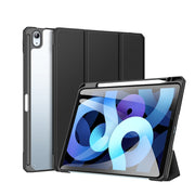 DUX DUCIS TOBY Series Shockproof PU Leather + PC + TPU Flip Smart Case For iPad Air 11 2025 / 2024 / Air 2022 / 2020 10.9(Black)