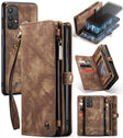 For Samsung Galaxy A32 5G CaseMe Detachable Multifunctional Horizontal Flip Leather Phone Case(Brown) - free shipping - PMC Jewellery - Order now!
