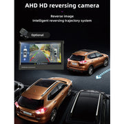 9601C HD 7 inch Manually Retractable Screen Car MP5 Player GPS Navigation Bluetooth Radio, Support Mirror Link & FM & TF Card & USB