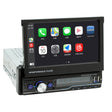 T100C 7 inch Manually Retractable Screen Car MP5 Player Radio, Support Mirror Link & FM & TF Card & USB & Bluetooth Hand-free Calling & Reversing Trajectory System & CayPlay Connection - Car MP3 & MP4 & MP5 by PMC TechLife | Online Shopping South Africa | PMC TechLife | Buy Now Pay Later Mobicred