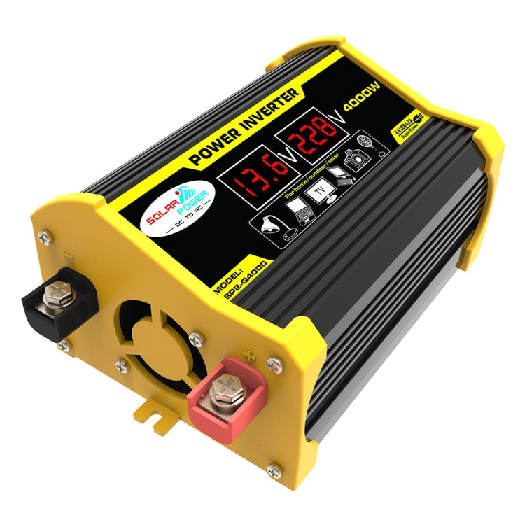 Legend II Generation 12V to 110V 4000W Modified Square Wave Car Power Inverter(Black) - Modified Square Wave by PMC TechLife | Online Shopping South Africa | PMC TechLife | Buy Now Pay Later Mobicred