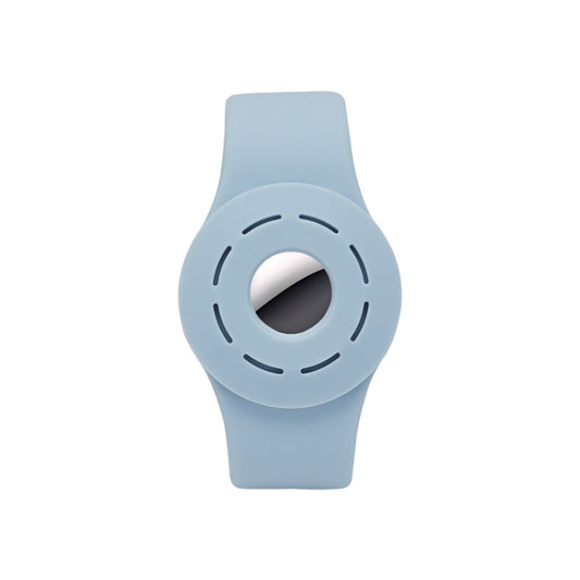 Anti-scratch Shockproof Silicone Bracelet Strap Protective Cover Case For AirTag(Denim Blue) - Other by PMC Jewellery | Online Shopping South Africa | PMC Jewellery | Buy Now Pay Later Mobicred