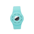 Anti-scratch Shockproof Silicone Bracelet Strap Protective Cover Case For AirTag(Mint Green) -  by PMc TechLife | Online Shopping South Africa | PMc TechLife | Buy Now Pay Later Mobicred